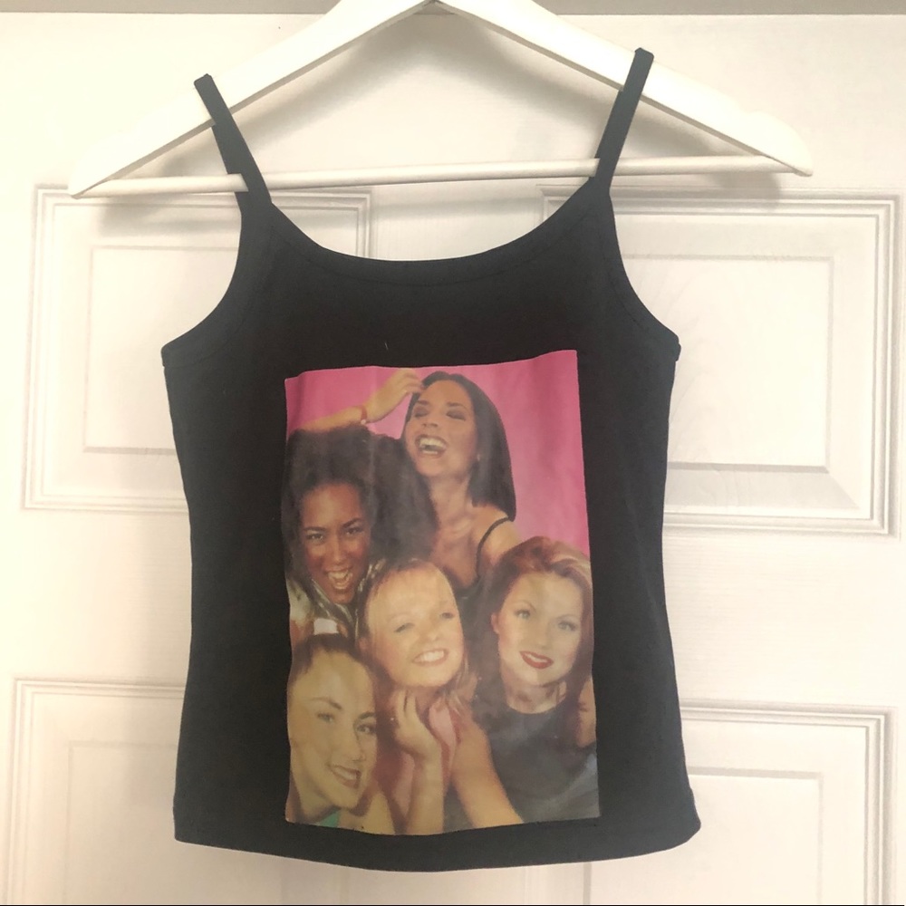 Vintage Spice Girls tank top from the 90s
